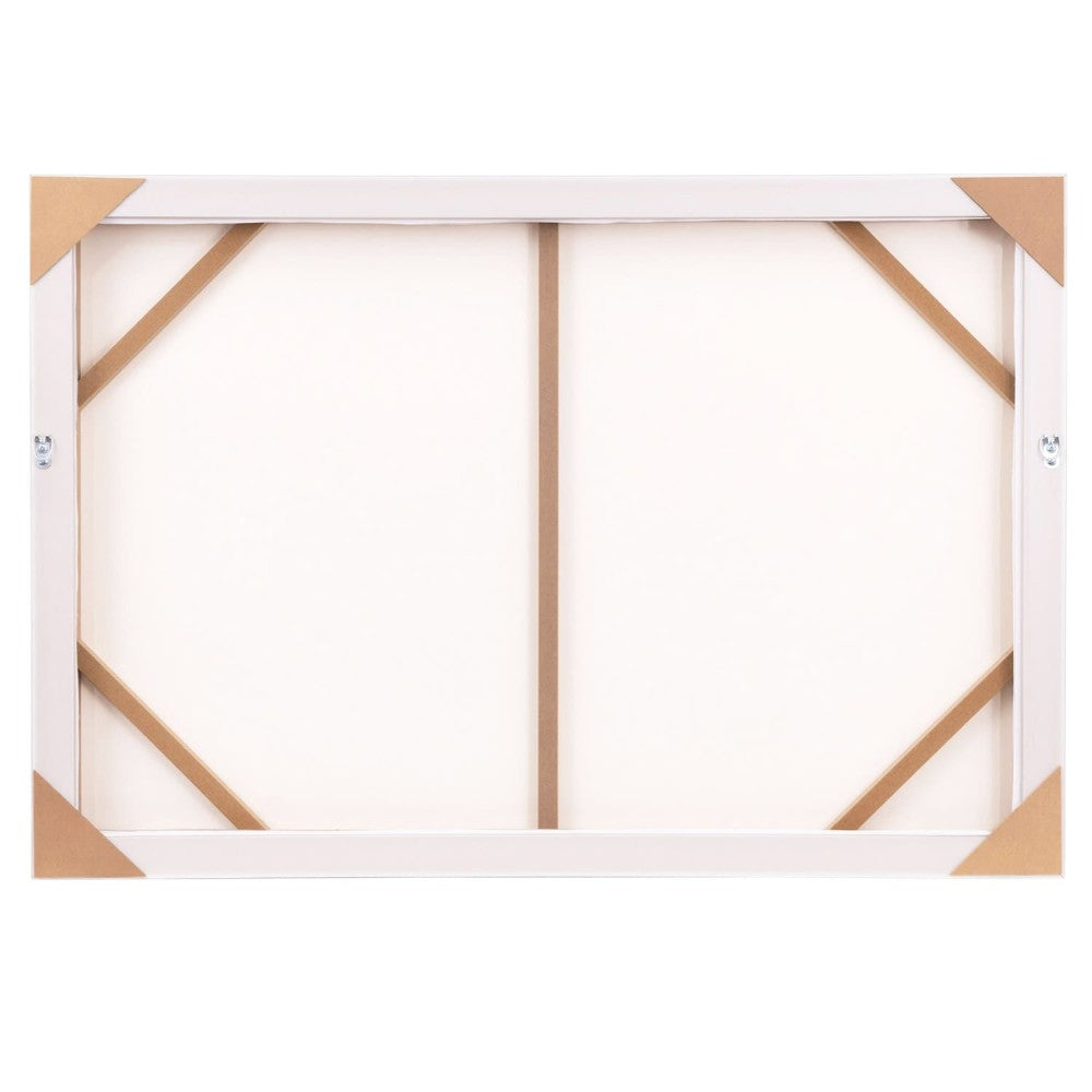 Rustic Meadow - Horse Framed Canvas 94x94cm 