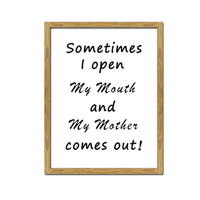 Sign - Mother 