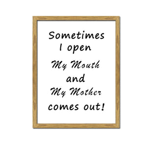 Sign - Mother 