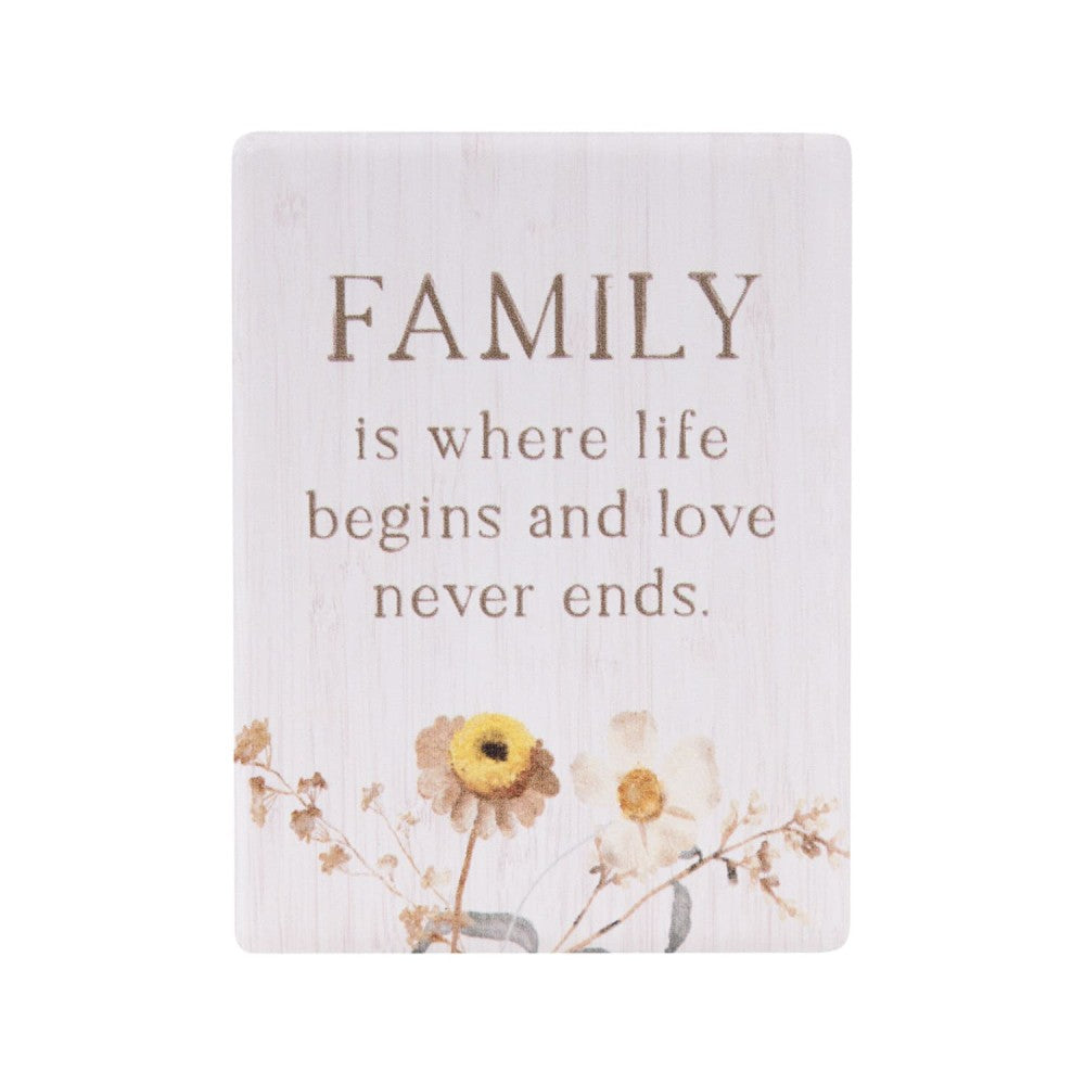 Rustic Meadow Magnet - Family 