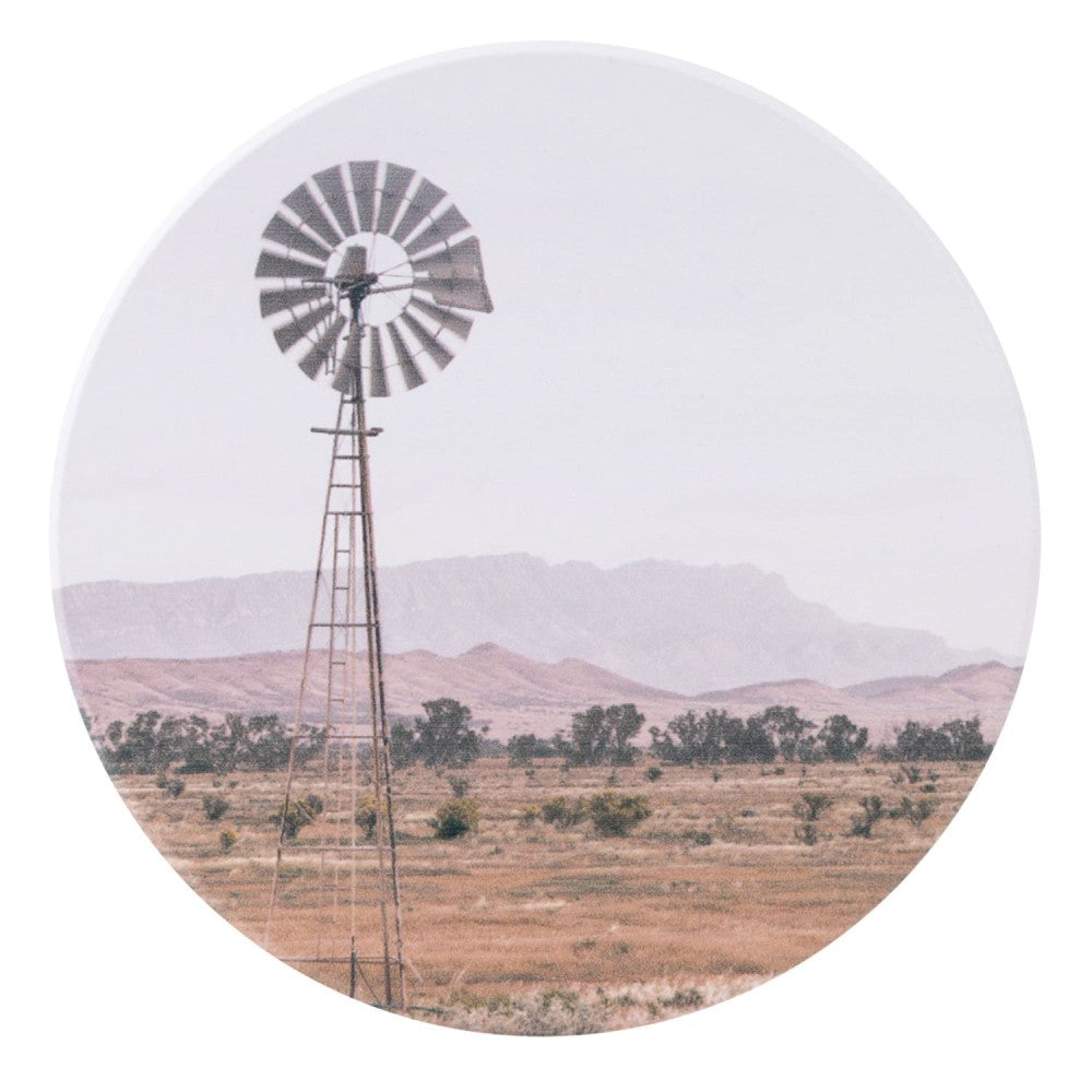 Rustic Meadow Coaster - Windmill 