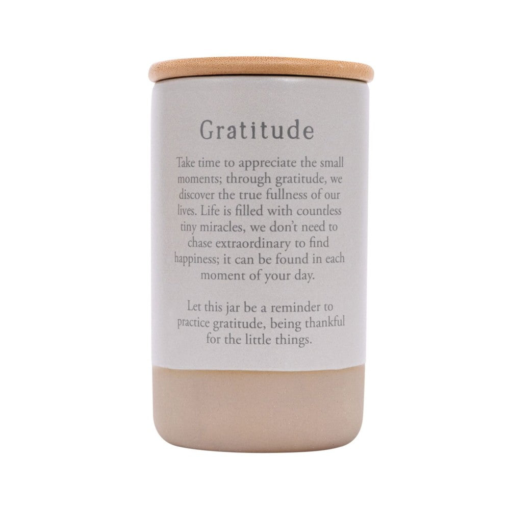 Heart Felt Jar - Gratitude 