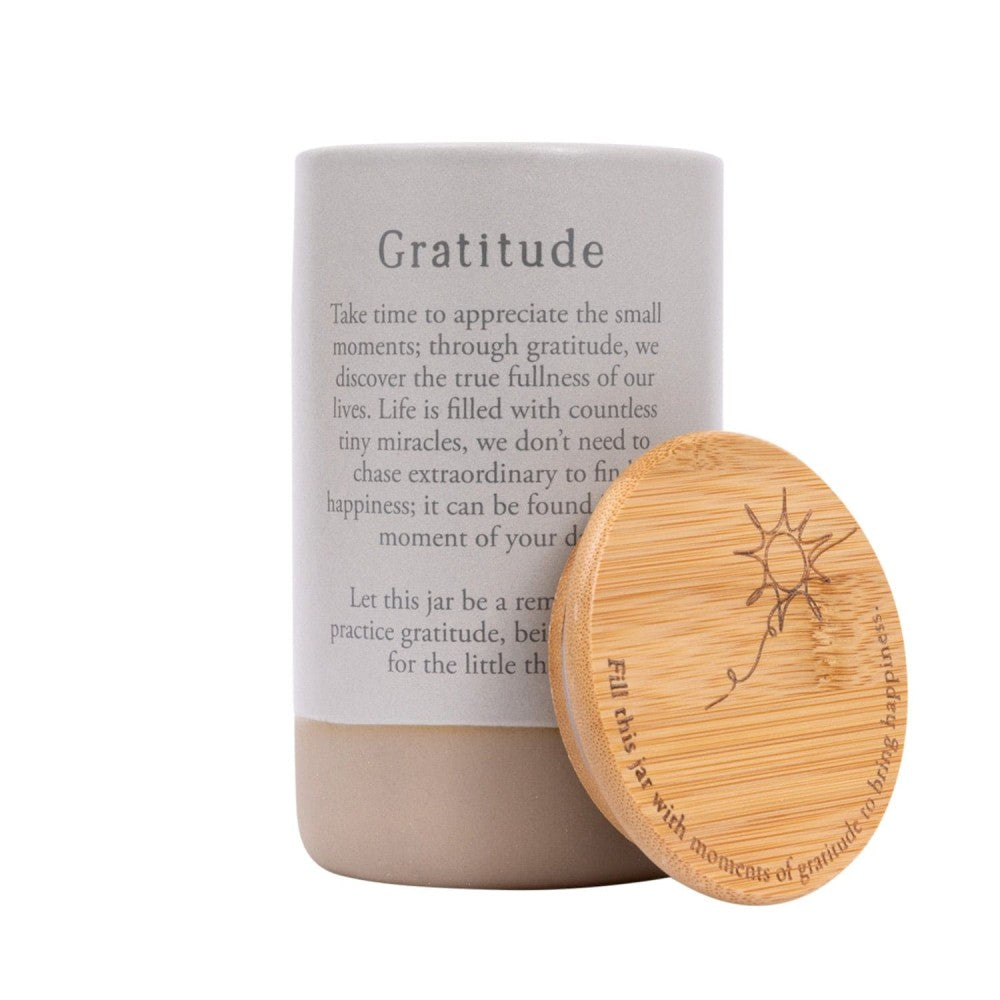 Heart Felt Jar - Gratitude 