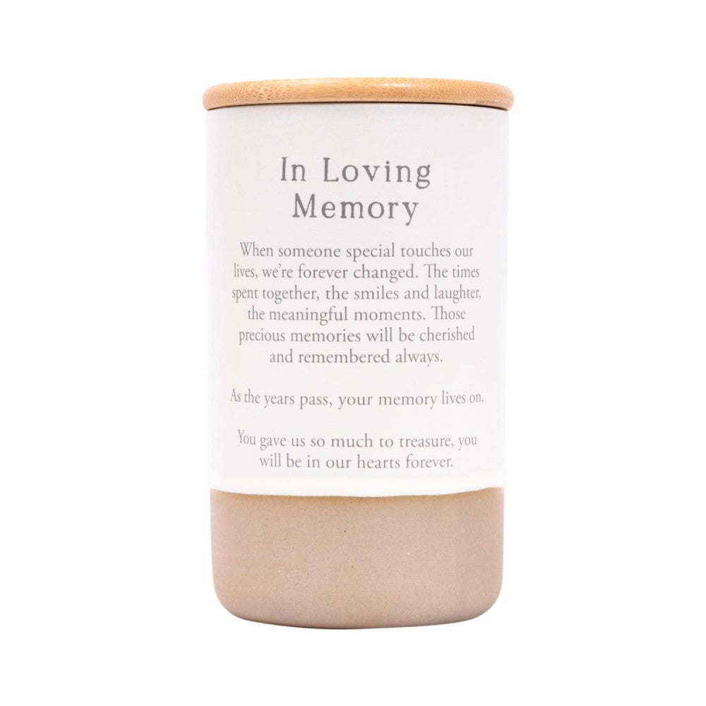 Heart Felt Jar - In Loving Memory 