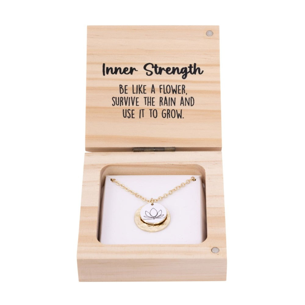 Heart & Soal Necklace - Strength 