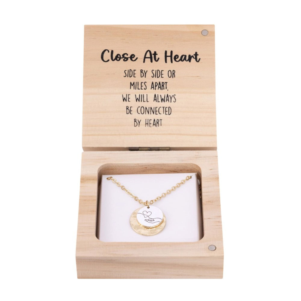 Heart & Soal Necklace - Close At Heart 