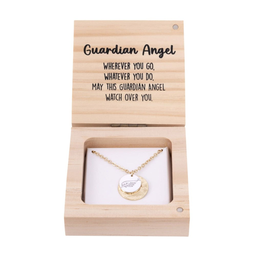 Heart & Soal Necklace - Guaridan Angle 