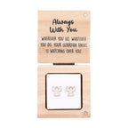 Heart & Soal Earrings - Guardian Angle 