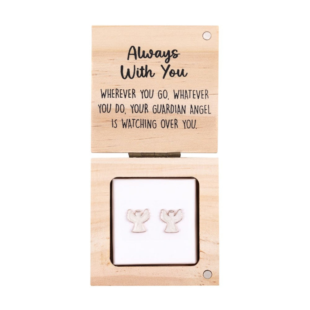 Heart & Soal Earrings - Guardian Angle 