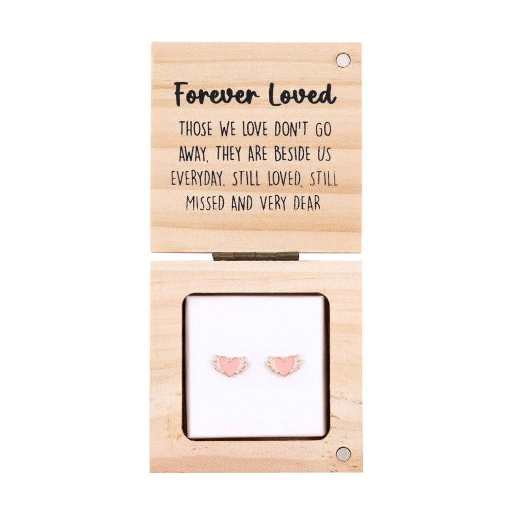 Heart & Soal Earrings - In Loving Memory 