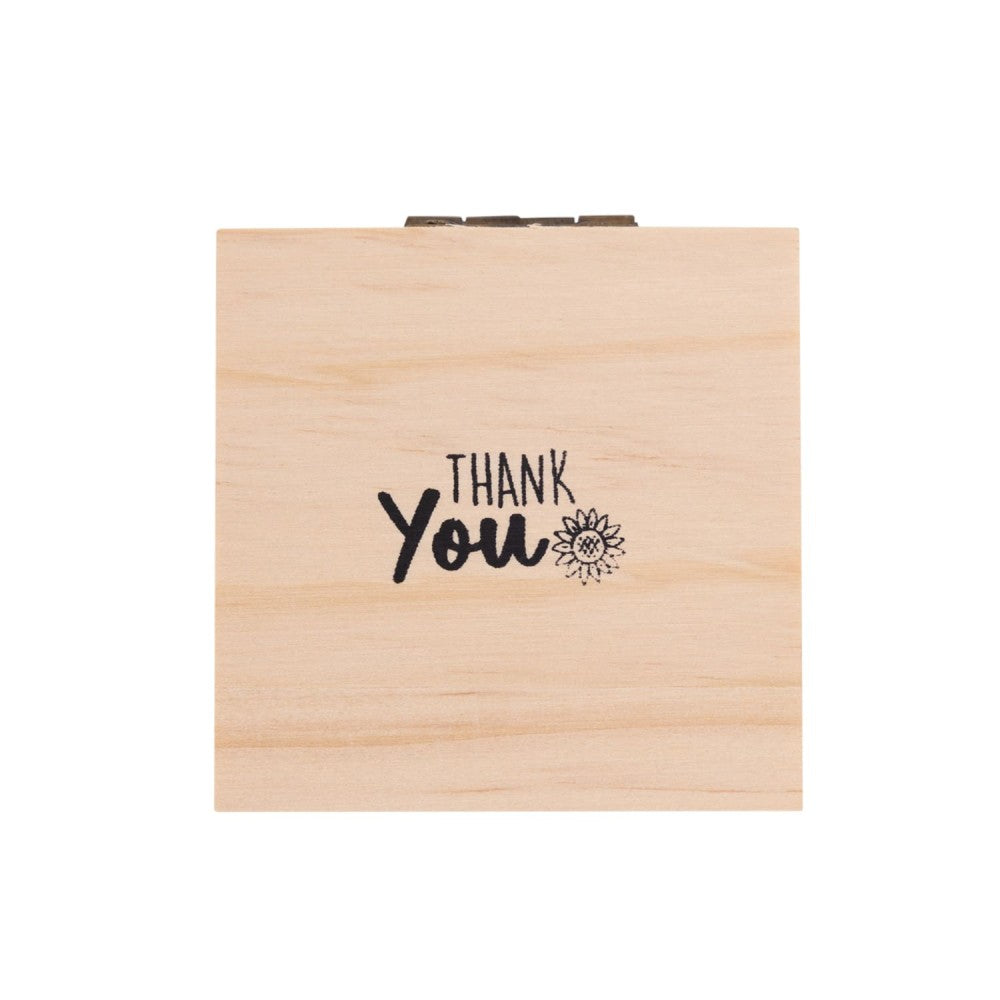 Heart & Soal Earrings -  Thank You 