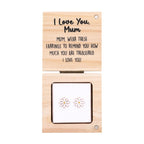 Heart & Soal Earrings - Mum 