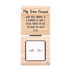 Heart & Soal Earrings - Friends 