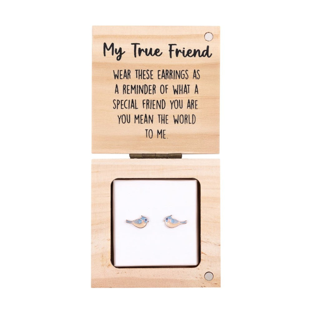Heart & Soal Earrings - Friends 