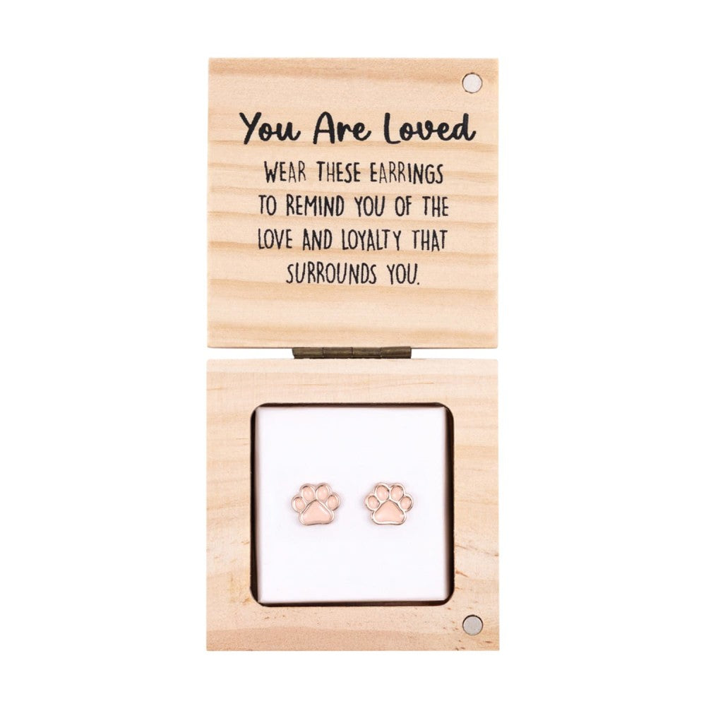 Heart & Soal Earrings - Dog 