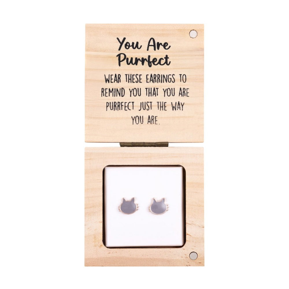 Heart & Soal Earrings - Purrfect 