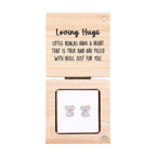 Heart & Soal Earrings - Hugs 