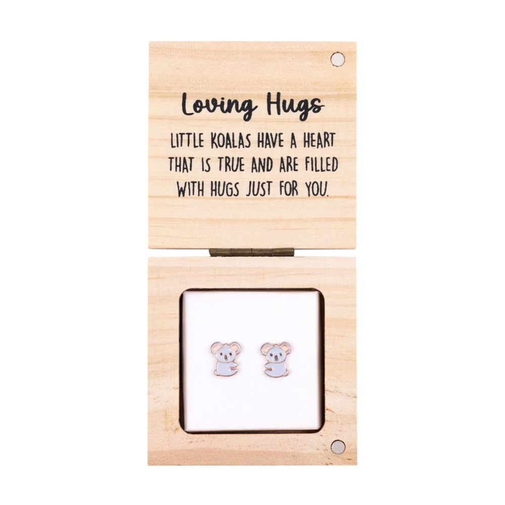 Heart & Soal Earrings - Hugs 