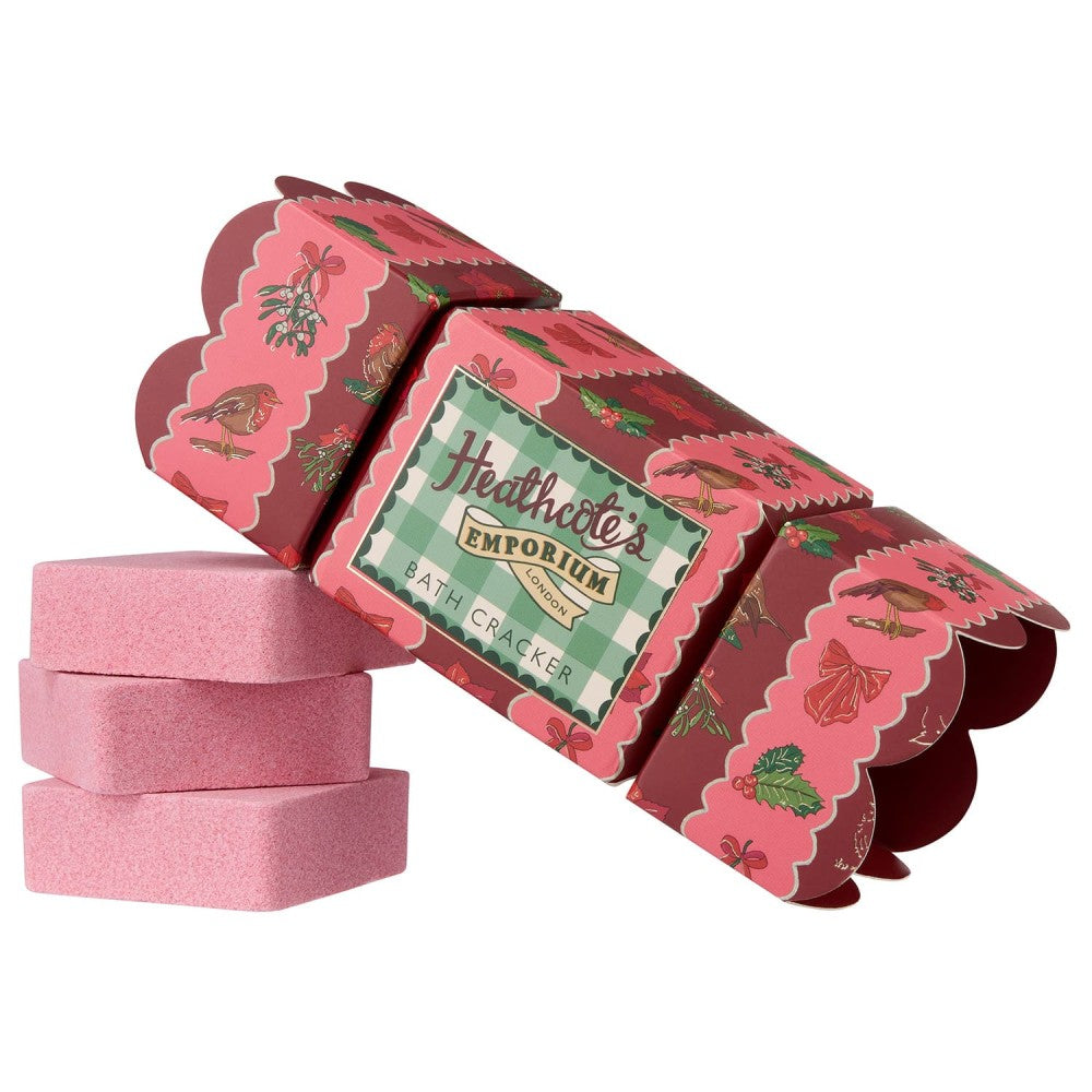 Heathcole's Emporium Festive Bath Bomb Cracker 