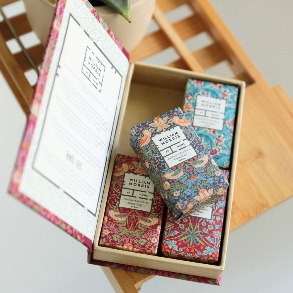 William Morris At Home - Stawberry Thief Guest Soap 