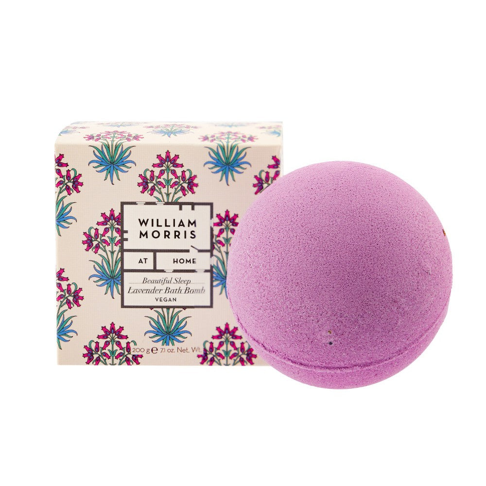 William Morris At Home Beautiful Sleep - Lavender Bath Bomb