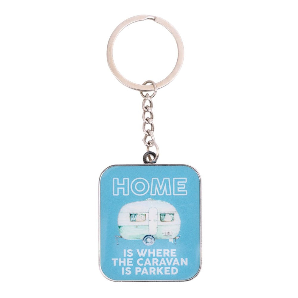 Caravan Keychain - Home
