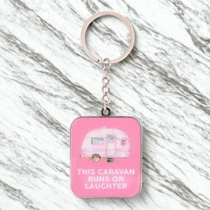 Caravan Keychain - Laughter 