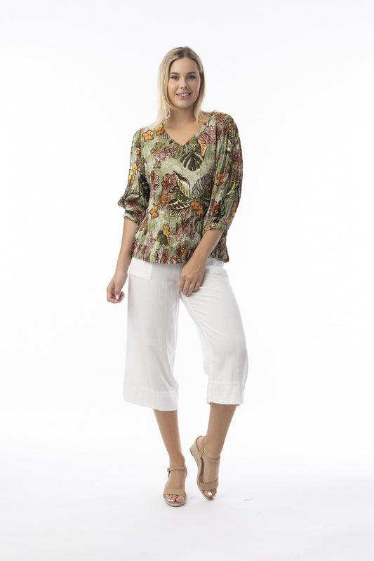 Lime Olive Top V [siz:xl]