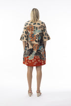 Saventa Dress Contemporary Print [siz:large]