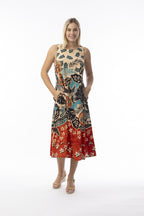 Saventa Dress Midi [siz:large]