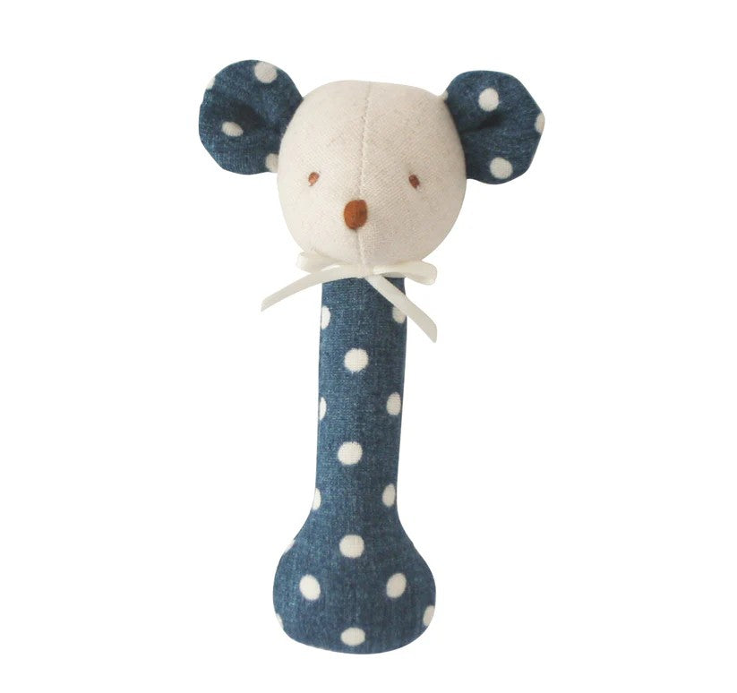 Mouse Rick Rattle Ocean Blue 