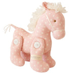 Jointed Pony Pink White Spot 22cm 