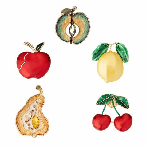 Isis Brooch Fruit [sty:lemon]