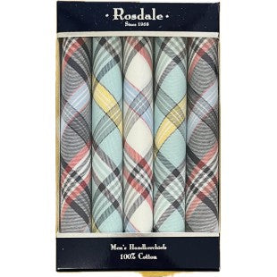 Male Hankerchiefs Pack Of 5 