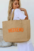 Beach Bag With Lining [des:weekend]