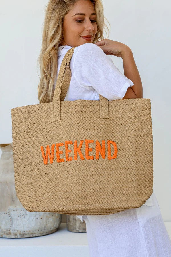 Beach Bag With Lining [des:weekend]