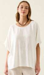 Ingrid Relaxed Top  One Size [col:lotus]