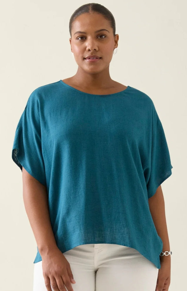 Ingrid Relaxed Top  One Size [col:baltic]