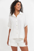 Haiti Shirt - White [siz:medium]