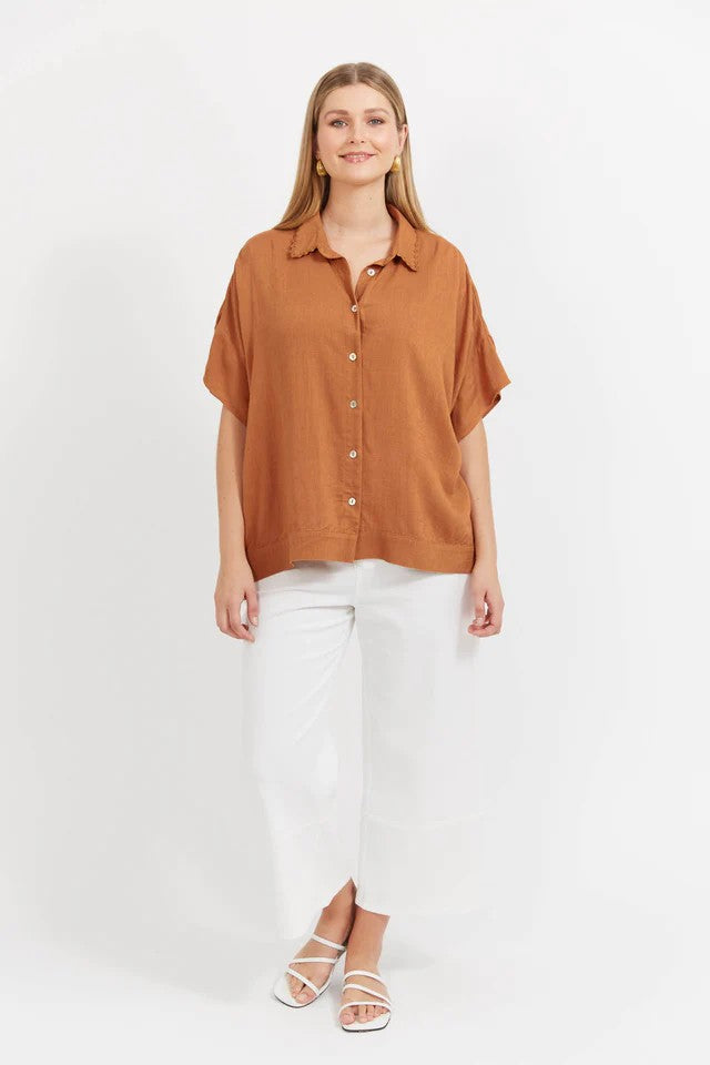 Haiti Shirt - Tan [siz:small]