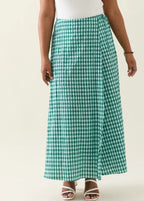 Esther Wrap Skirt - Baltic [siz:large]
