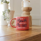 Cheeky Face Mug 