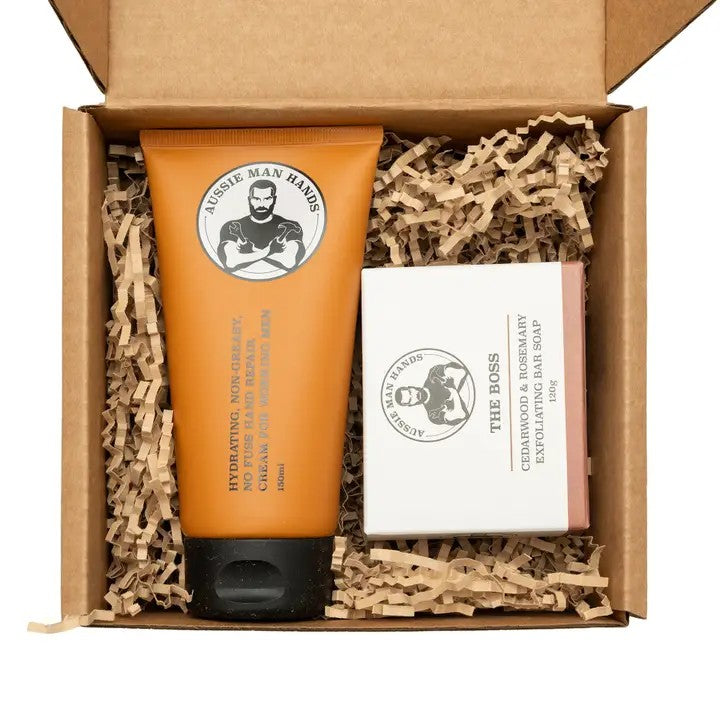 Aussie Man Hands - Duo Gift Box (the Boss)