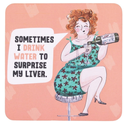 Olive & Co. Surprise Coaster