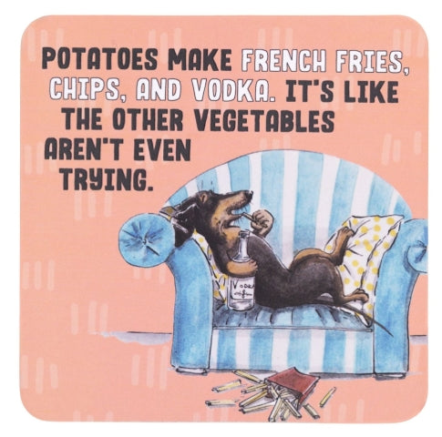 Olive & Co. Potatoes Coaster