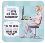 Olive & Co. Hacker Coaster
