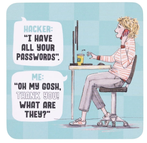 Olive & Co. Hacker Coaster