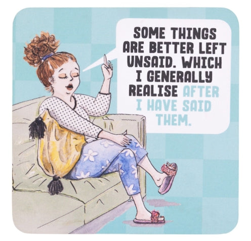 Olive & Co. Unsaid Coaster