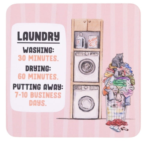 Olive & Co. Laundry Coaster