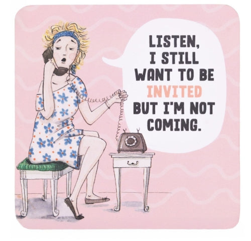 Olive & Co. Invited Coaster